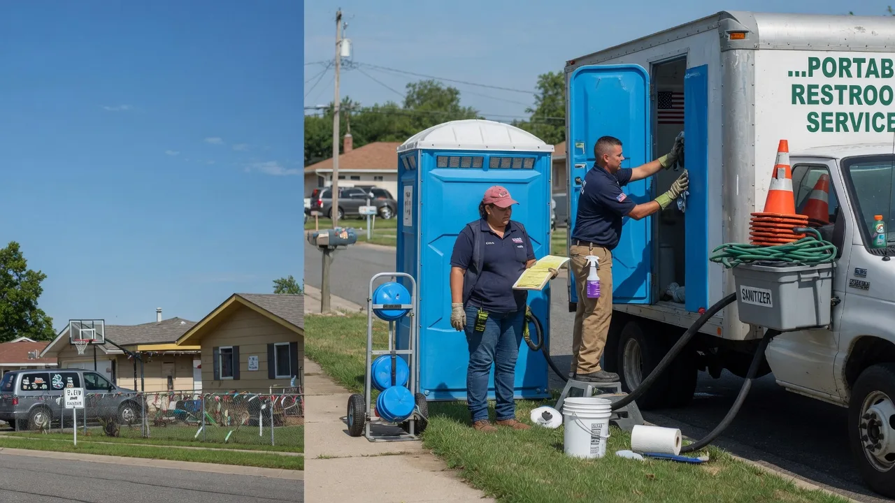 Portable Toilet Rental in Farmington, IA near me